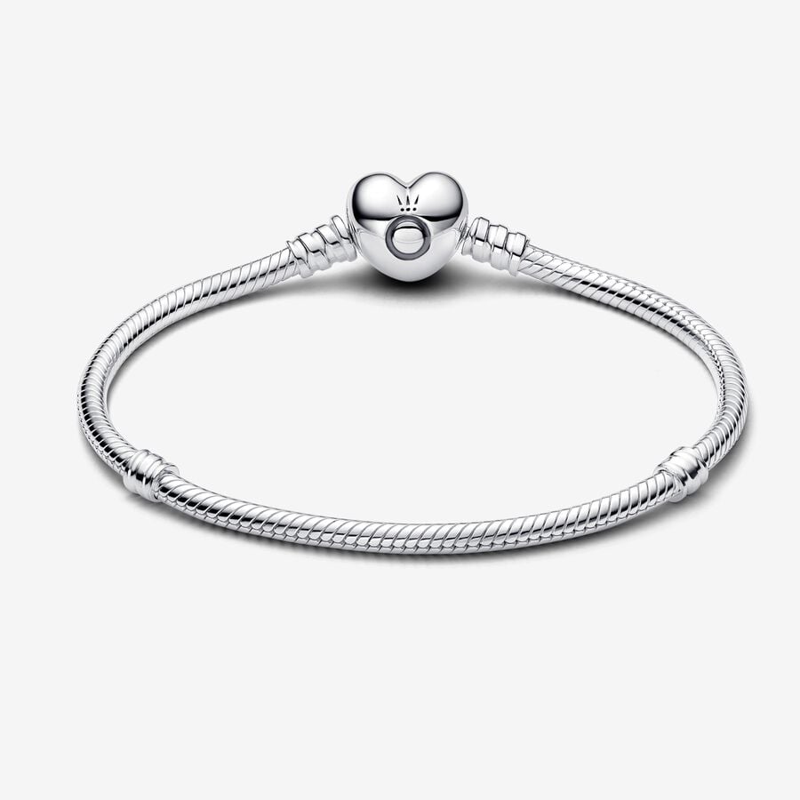 Pandora Pulsera Mujer plata cierre Corazon