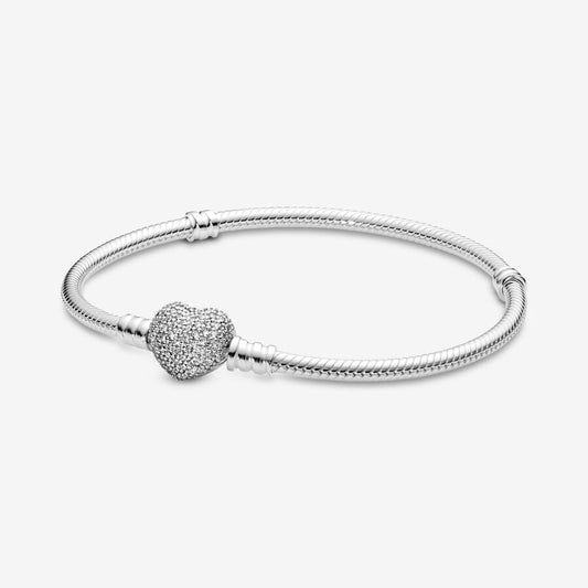 Pulsera Mujer Pandora Moments cierre Corazón