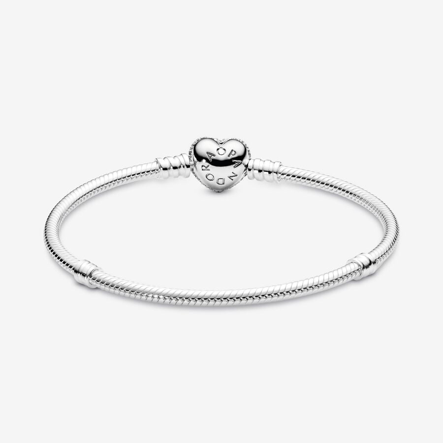 Pulsera Mujer Pandora Moments cierre Corazón