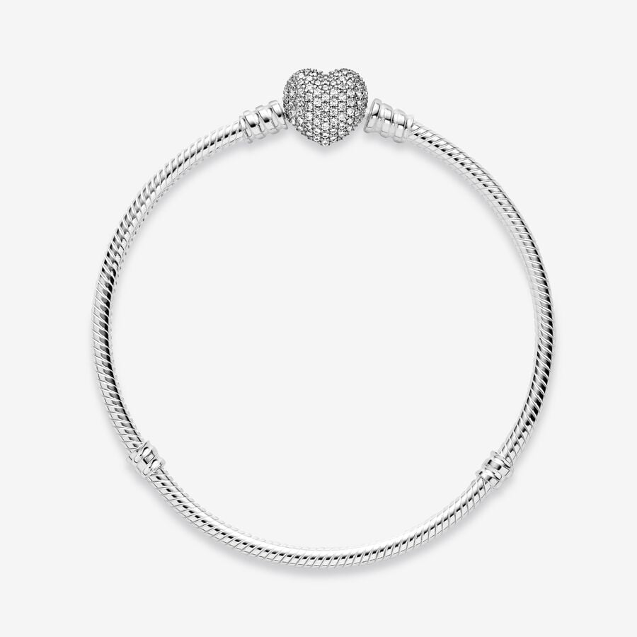 Pulsera Mujer Pandora Moments cierre Corazón