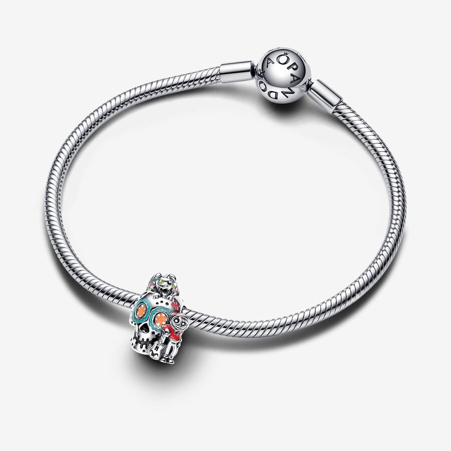 Charm Pandora Calavera Miguel y Dante de Coco Disney