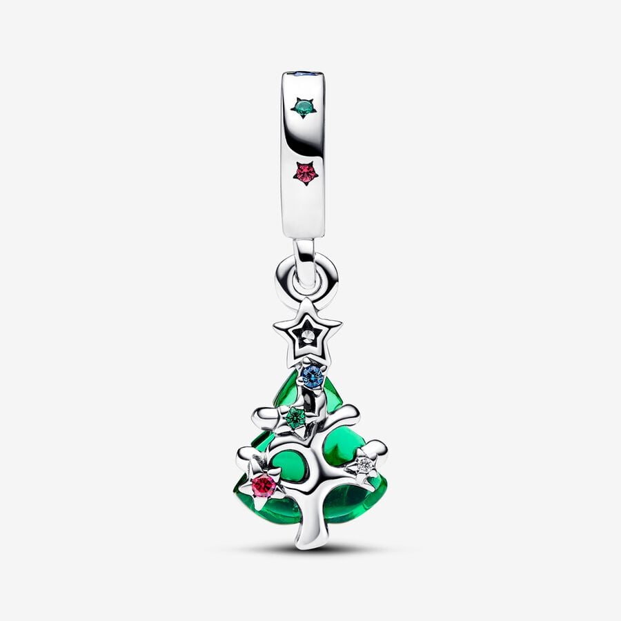 Charm Colgante Pandora Árbol de Navidad Brillante