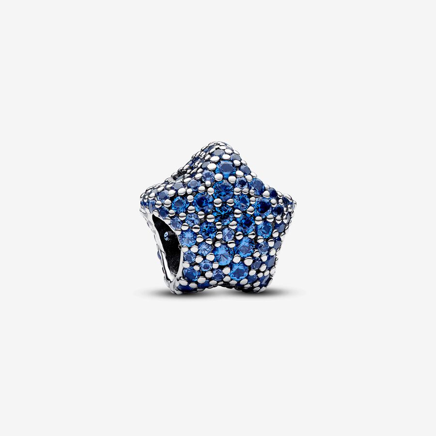 Charm Pandora Estrella Llamativa Brillante en Pavé