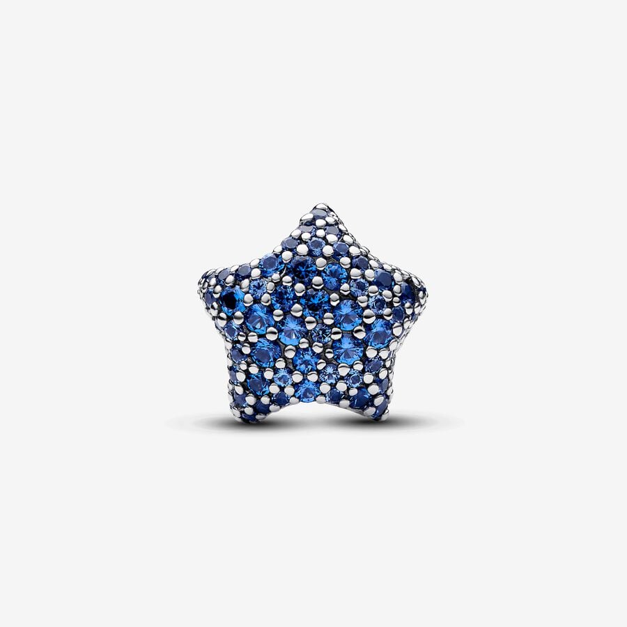 Charm Pandora Estrella Llamativa Brillante en Pavé