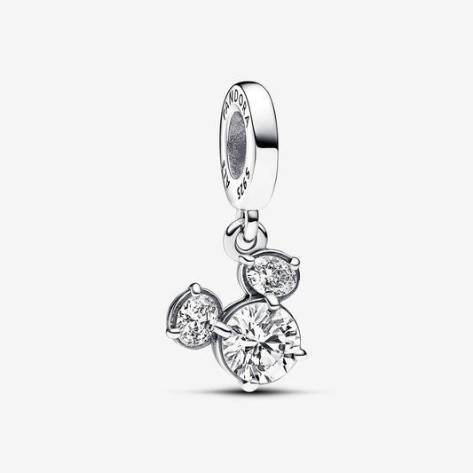 Charm Colgante Pandora Silueta Cabeza Brillante de Mickey Mouse