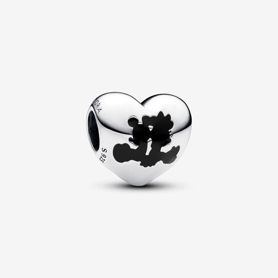 Charm Pandora Corazón Mickey Mouse & Minnie Mouse de Disney