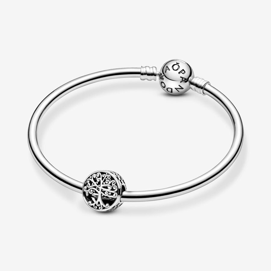 Charm Pandora plata Raíces Familiares