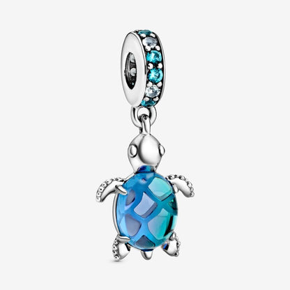 Charm Colgante Pandora Murano Tortuga Marina