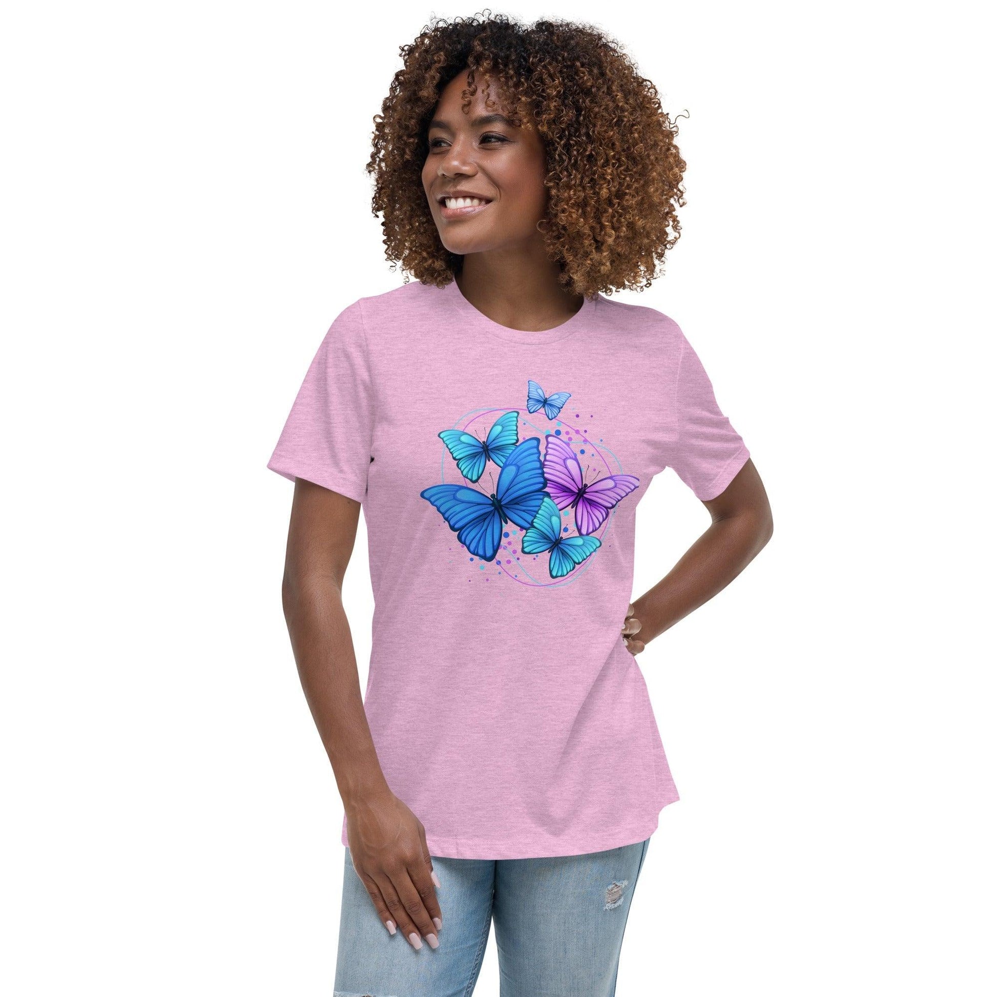 Camiseta suelta "Mariposal" - TopShopperSpot