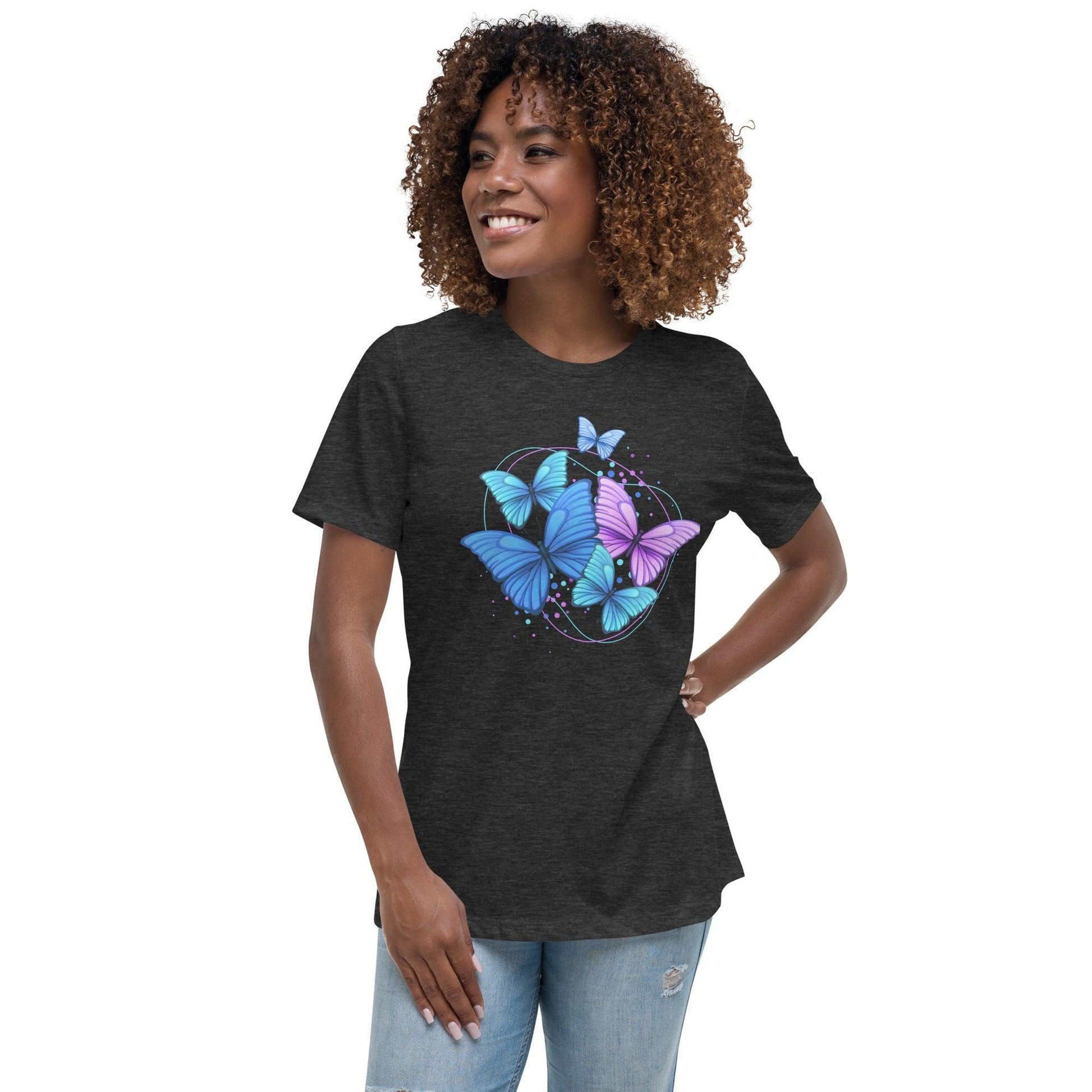 Camiseta suelta "Mariposal" - TopShopperSpot