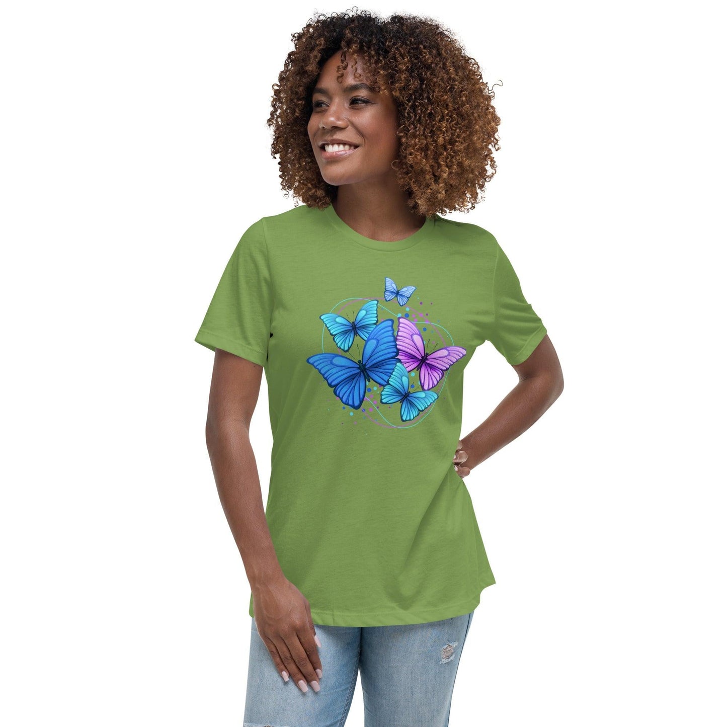 Camiseta suelta "Mariposal" - TopShopperSpot