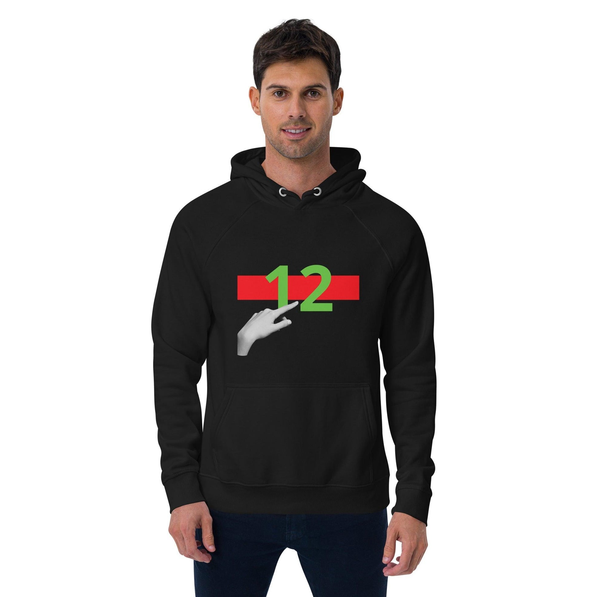 Sudadera con capucha "12 te toca" - TopShopperSpot