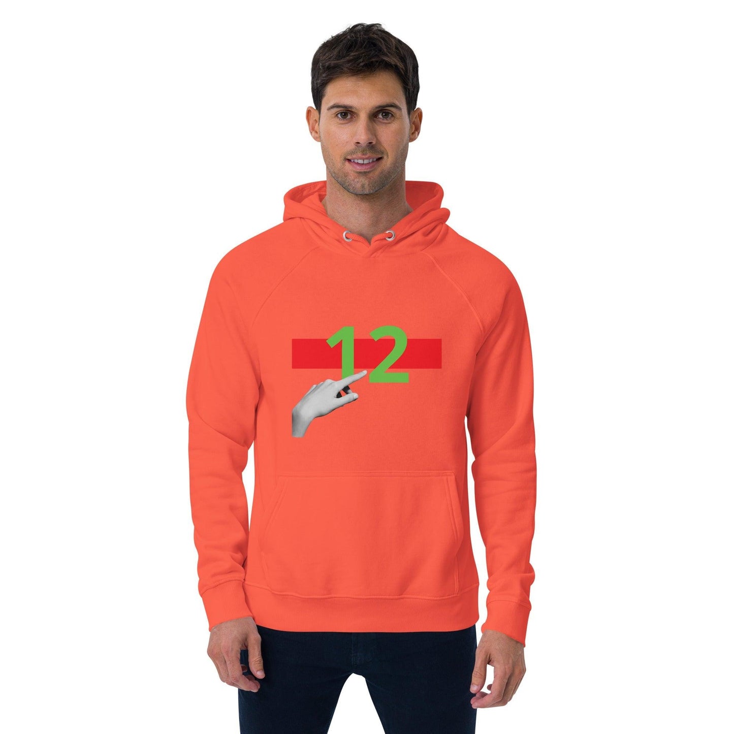 Sudadera con capucha "12 te toca" - TopShopperSpot