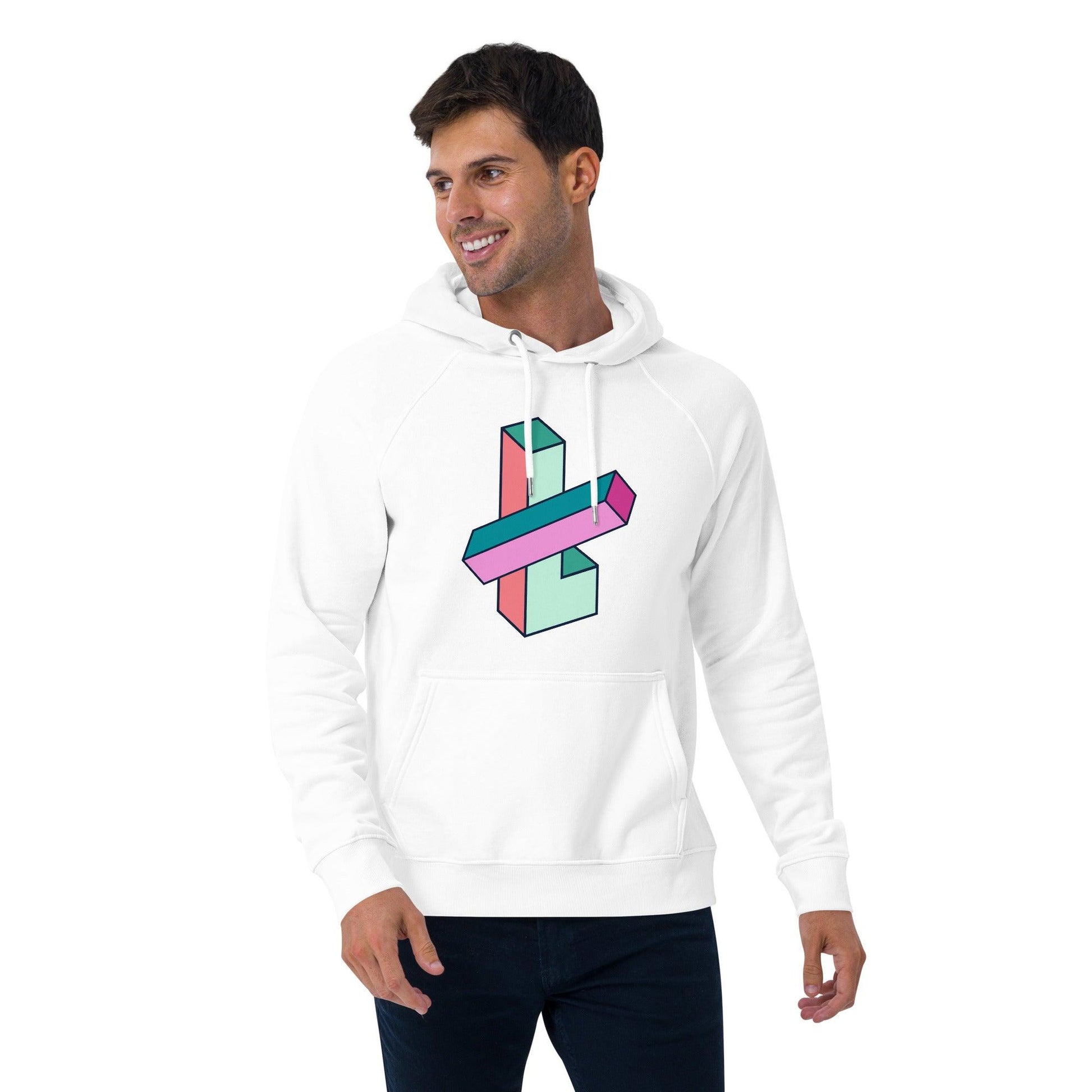 Sudadera con capucha estilo abstracto - TopShopperSpot