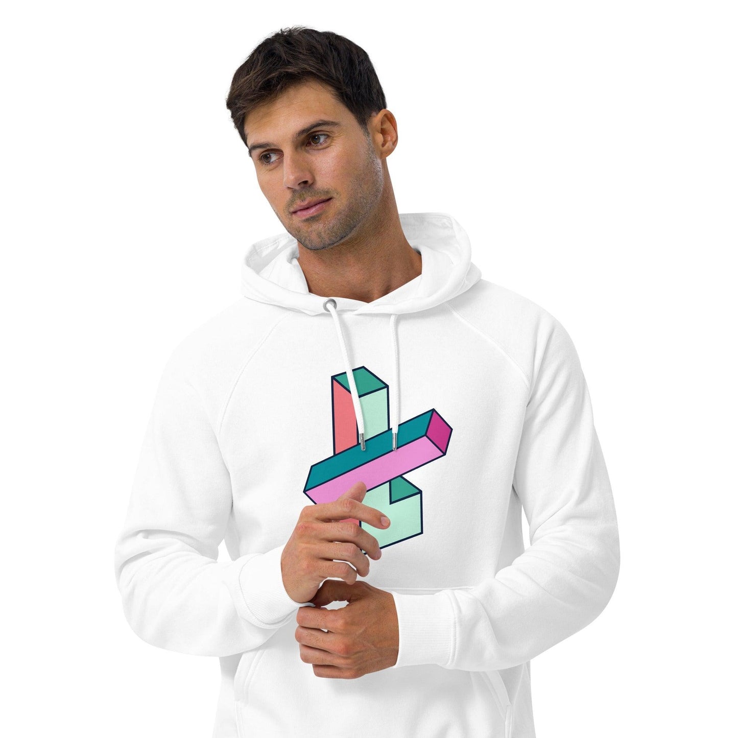 Sudadera con capucha estilo abstracto - TopShopperSpot