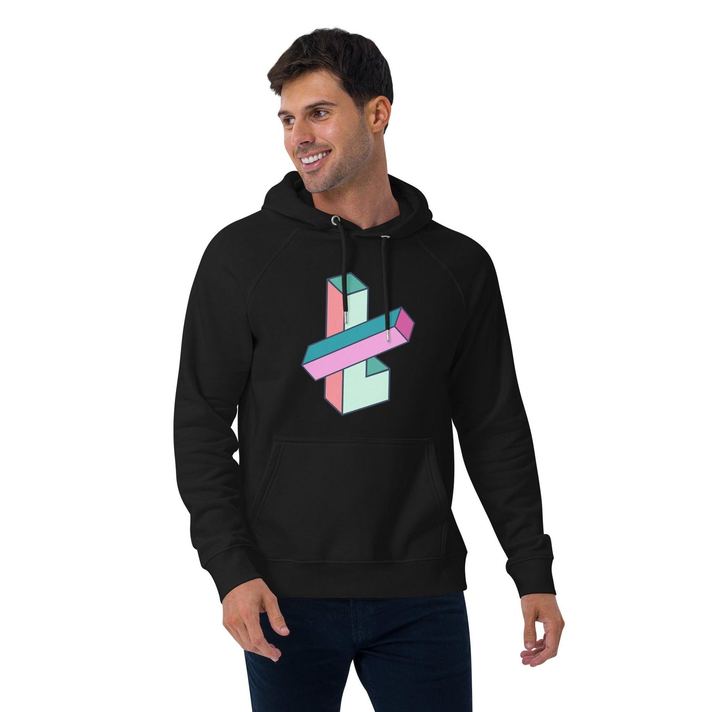 Sudadera con capucha estilo abstracto - TopShopperSpot