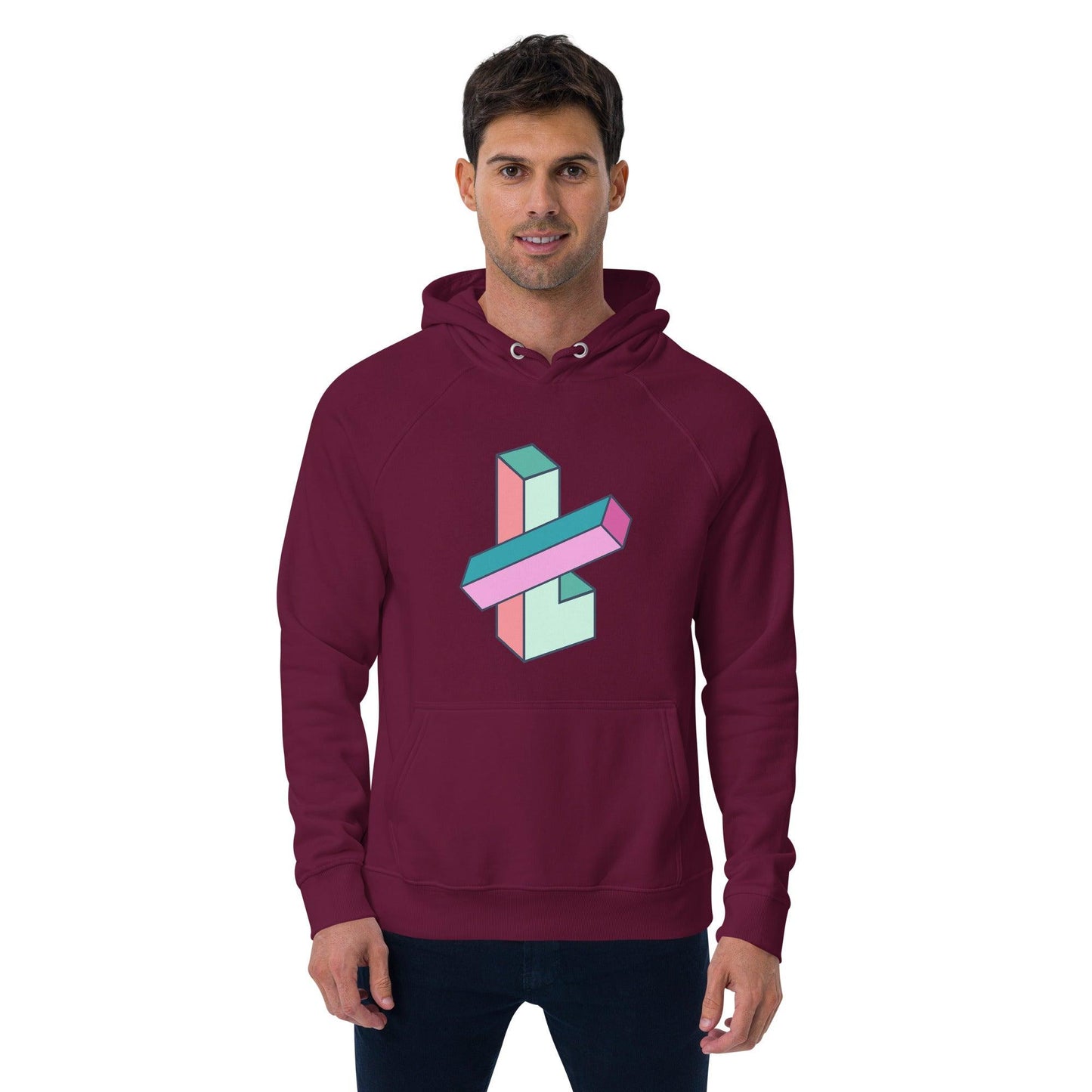 Sudadera con capucha estilo abstracto - TopShopperSpot