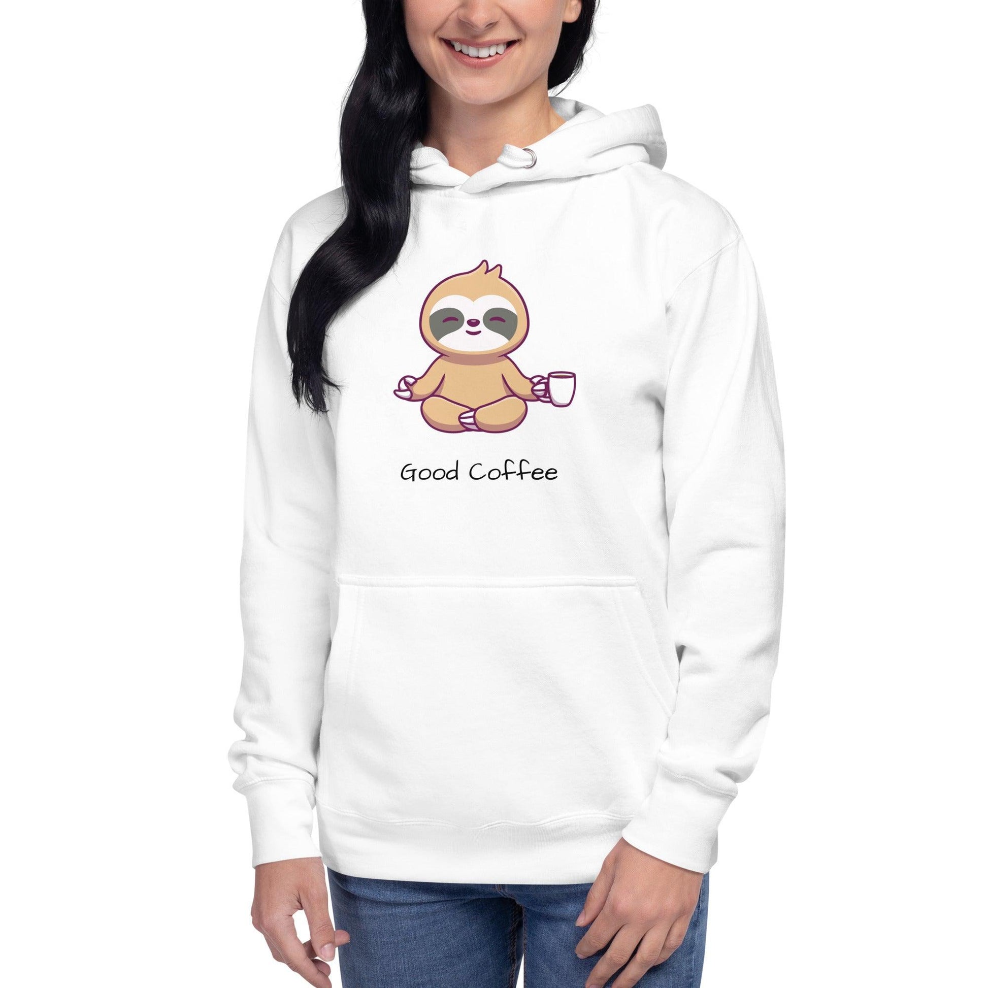 Sudadera con capucha "Good Coffe" - TopShopperSpot