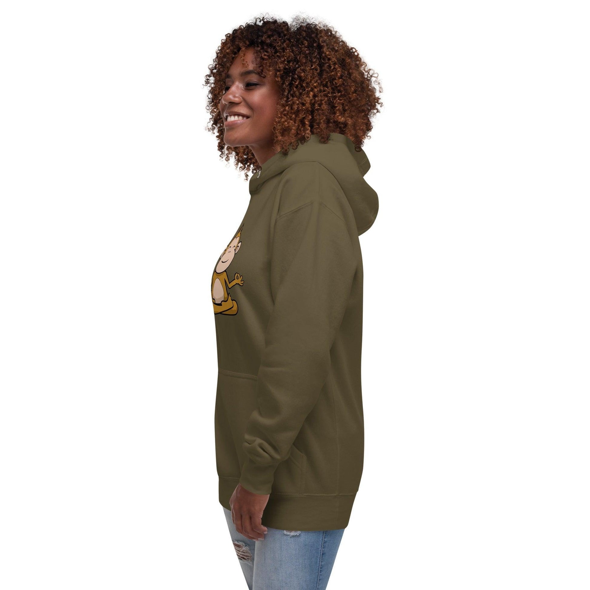 Sudadera con capucha "Monkey Relax" - TopShopperSpot