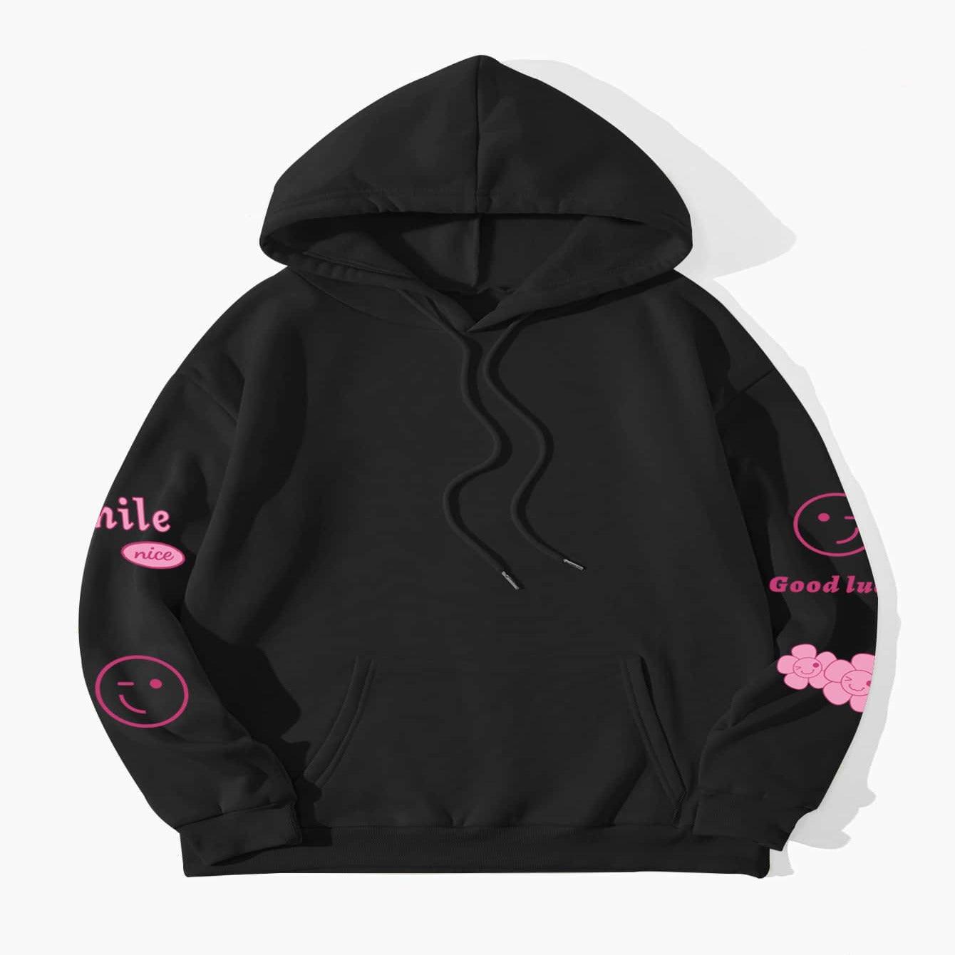 Sudadera de Mujer "Felicidad y Buena Suerte" - TopShopperSpot