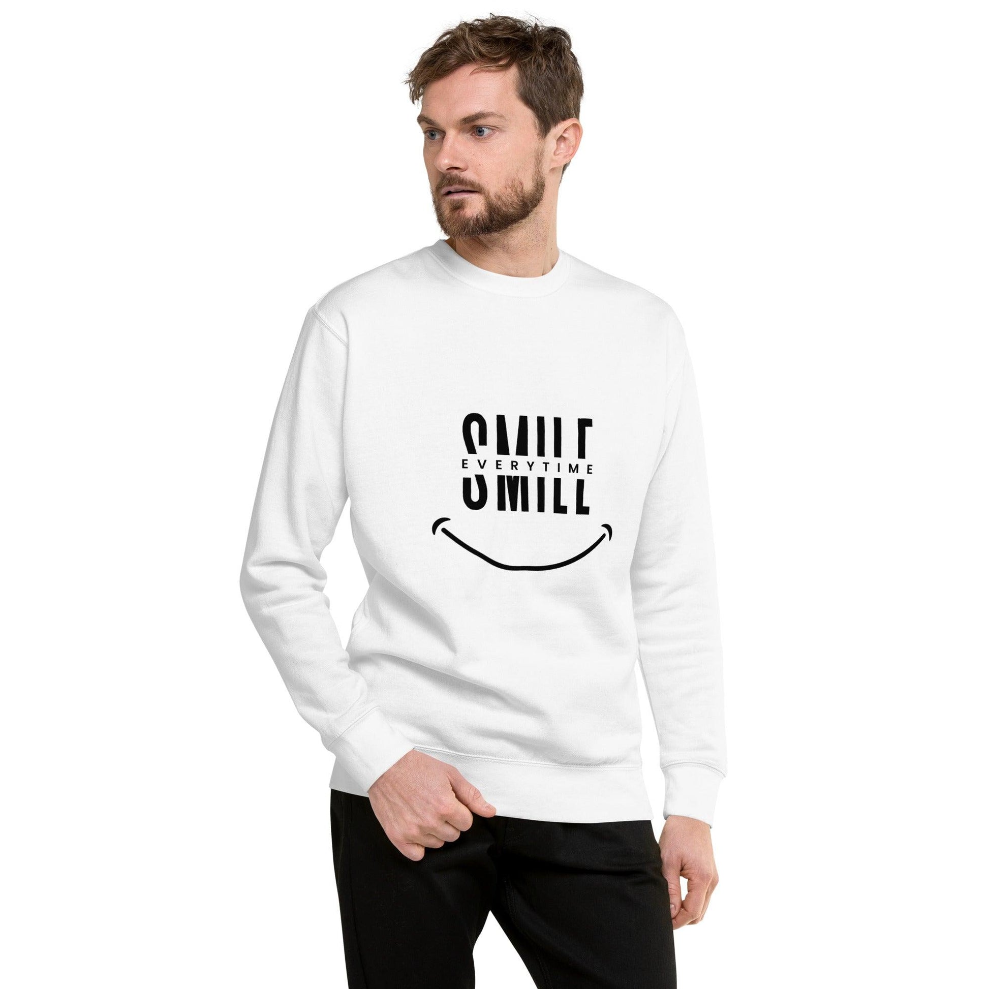 Sudadera gruesa "Smile Everytime" - TopShopperSpot