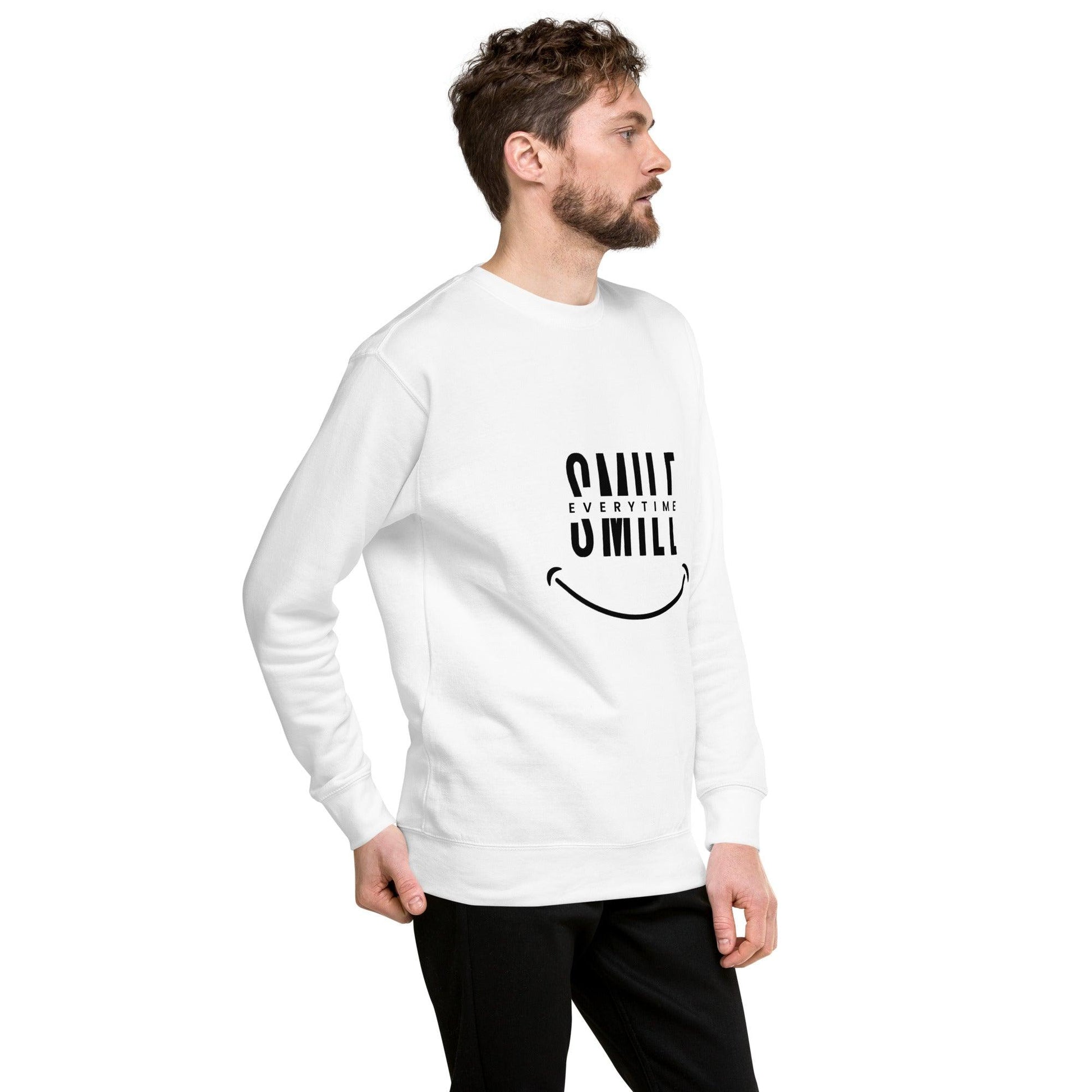 Sudadera gruesa "Smile Everytime" - TopShopperSpot